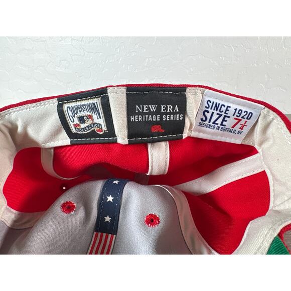 Washington Senators MLB New Era Heritage Series Fitted Hat Cap Size 7 1/4- EUC - Picture 6 of 6